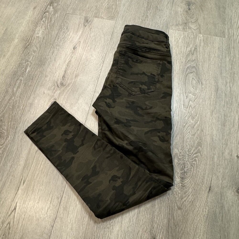 Dex Womens Jeans Size 28 Moto Skinny Stretch Denim‎ Camouflage